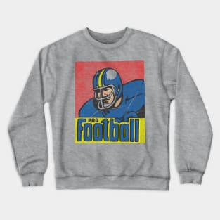 Retro Vintage American Football Player Crewneck Sweatshirt